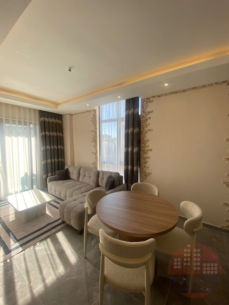 Exclusive 2+1 furnished apartment with sea views in Avsallar, Alanya