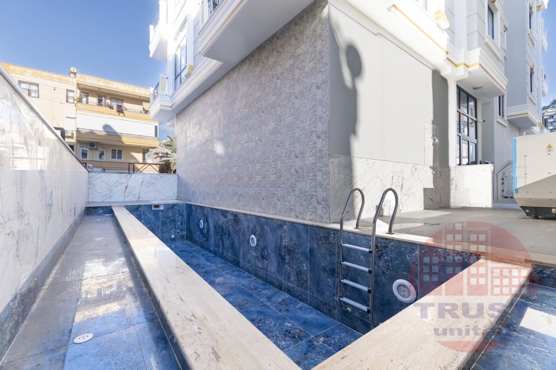 Modern ready 1+1 apartments in Alanya city center