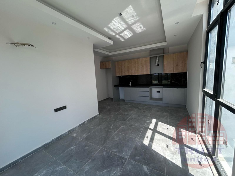 Cozy 2-bedrooms apartment with partial sea view in Avsallar