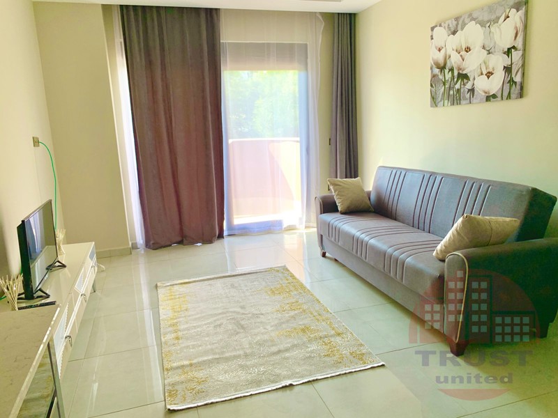 Brand new 1+1 furnished apartment in Mahmutlar