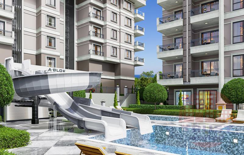 Stylish and high-quality residence in Kargicak, Alanya