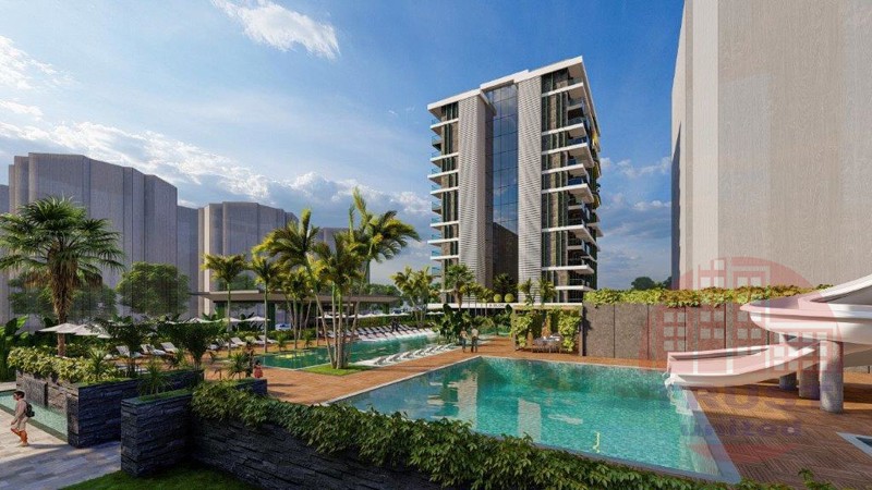 Exclusive seafront residential complex in Mahmutlar, Alanya