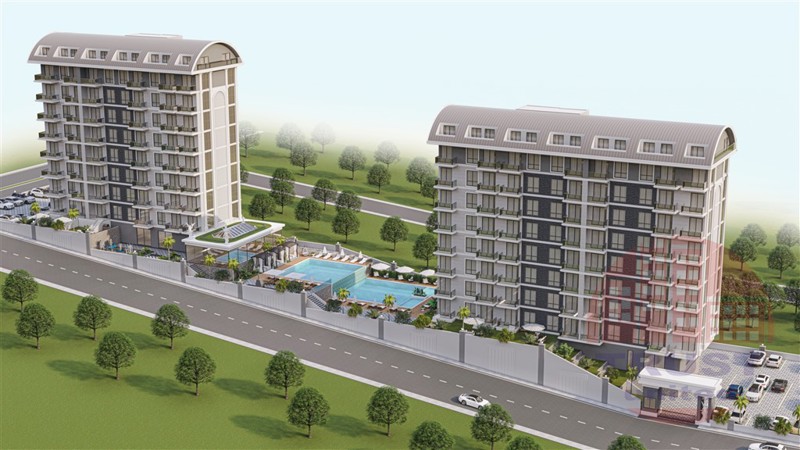Modern 1+1 apartment in Payallar, Alanya - your gateway to Turkish coastal living