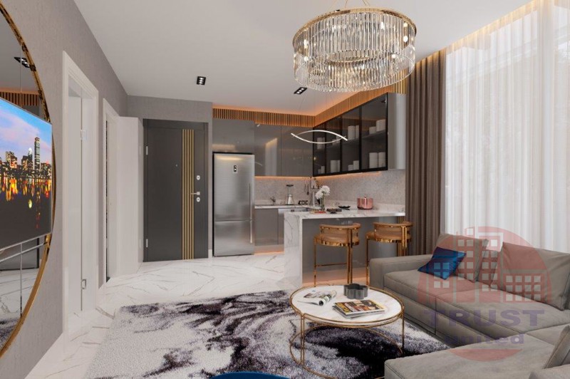 Premium quality cozy residence in a walking distance from the sea in Oba, Alanya.