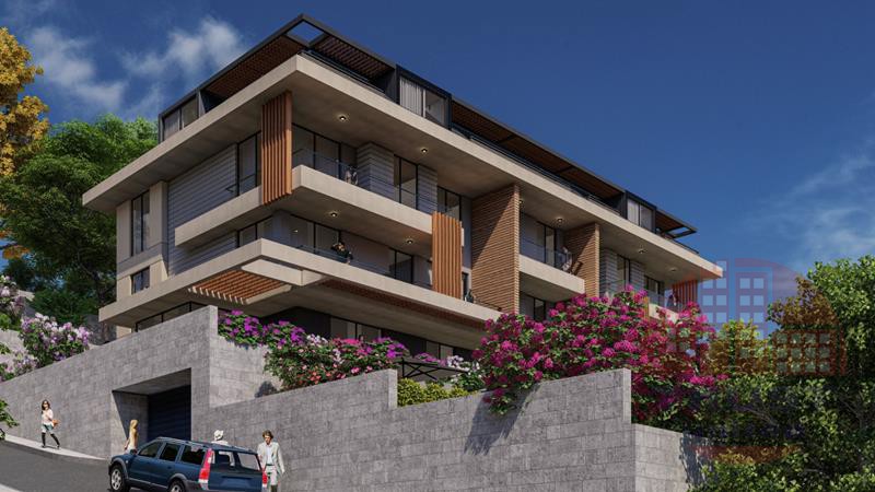 Royal apartments bear the beach in Alanya city center