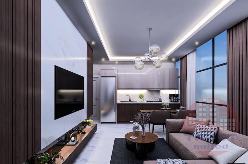 Luxury resort complex in Avsallar, Alanya.
