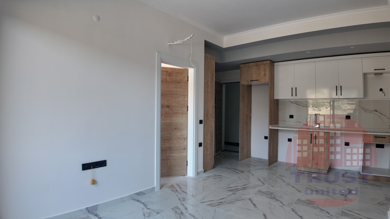 Brand new 1+1 apartment in green and calm area of Avsallar, Alanya