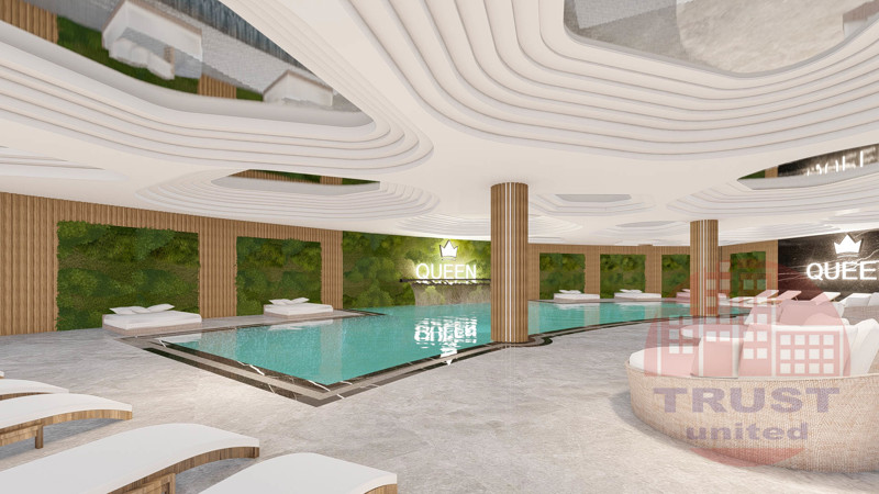 Luxury apartments suitable for Turkish citizenship in in Altintash, Antalya