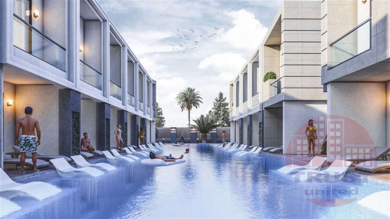 Mediterranean style 2+1 apartment in Konakli district of Alanya