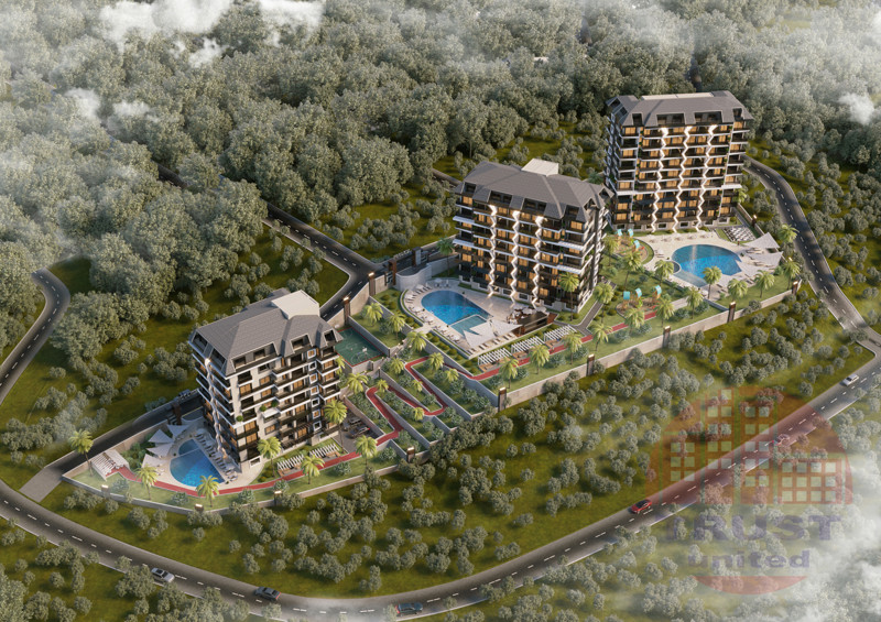 Five-star resort style residential complex in Avsallar