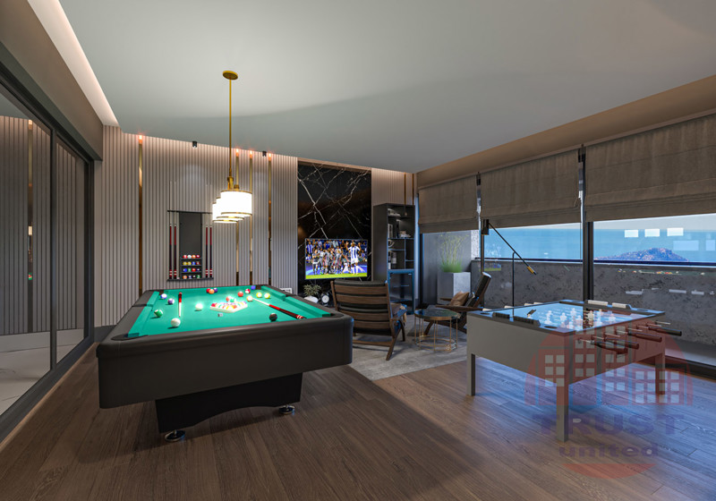Luxury villas in Alanya suitable for obtaining Turkish citizenship through investment
