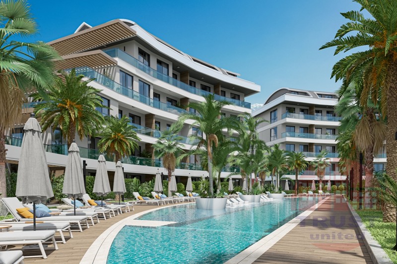 Five-Star luxury residential complex in Oba, Alanya.