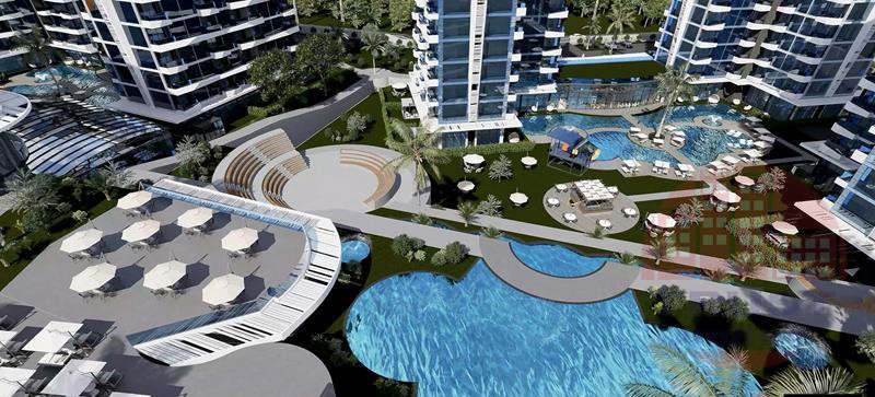 Luxury resort complex in Avsallar, Alanya.