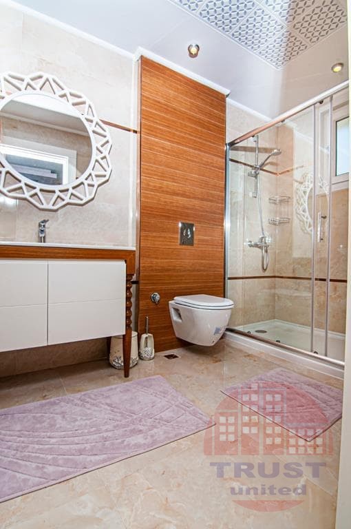 Villa for sale in Kargicak with memorable panoramic views to the sea and mountains