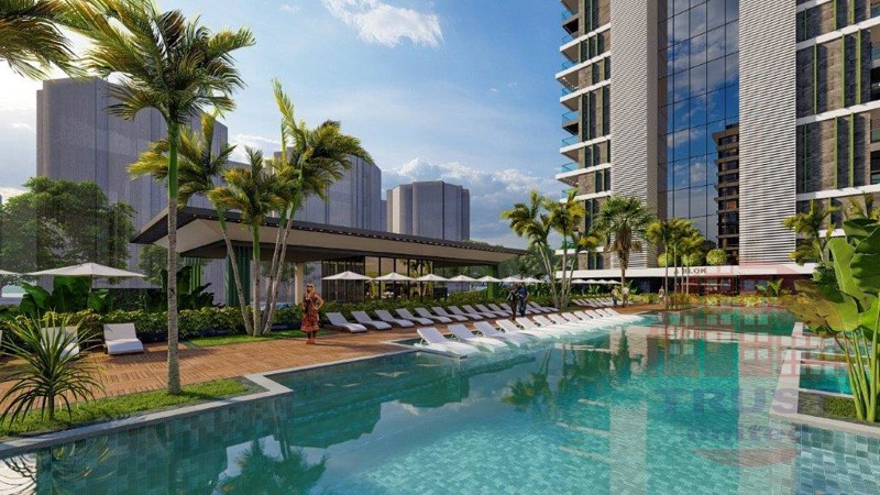 Exclusive seafront residential complex in Mahmutlar, Alanya