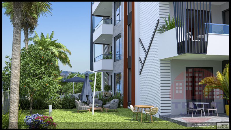 Modern urban residence in Alanya Center