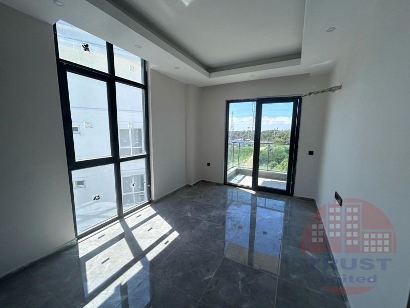 Cozy 2-bedrooms apartment with partial sea view in Avsallar
