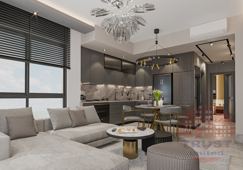 Elite city center apartments in Saray district of Alanya