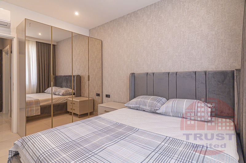 Modern ready 1+1 apartments in Alanya city center