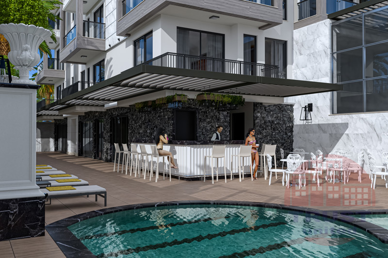 Prime-quality beachfront apartments in Kargicak, Alanya