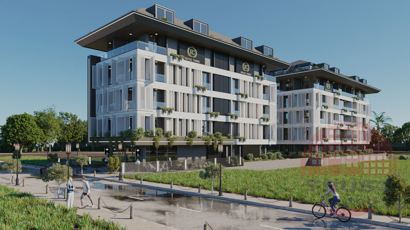 Elite city center apartments in Saray district of Alanya