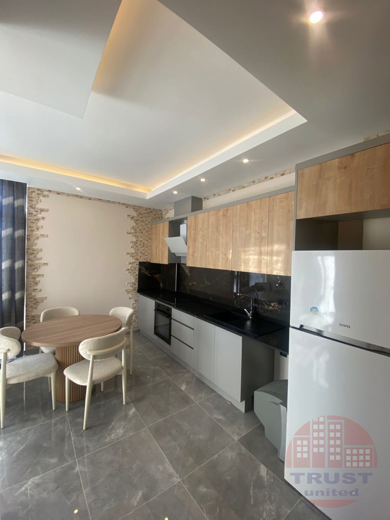 Exclusive 2+1 furnished apartment with sea views in Avsallar, Alanya