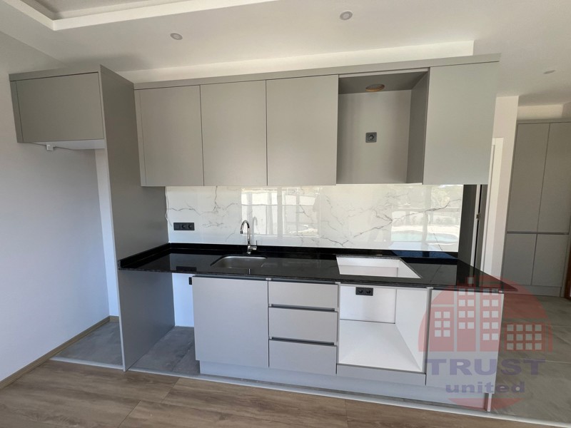 Ready 1+1 apartment in modern residential complex in Avsallar, Alanya
