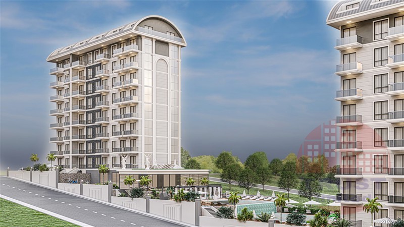 Modern 1+1 apartment in Payallar, Alanya - your gateway to Turkish coastal living