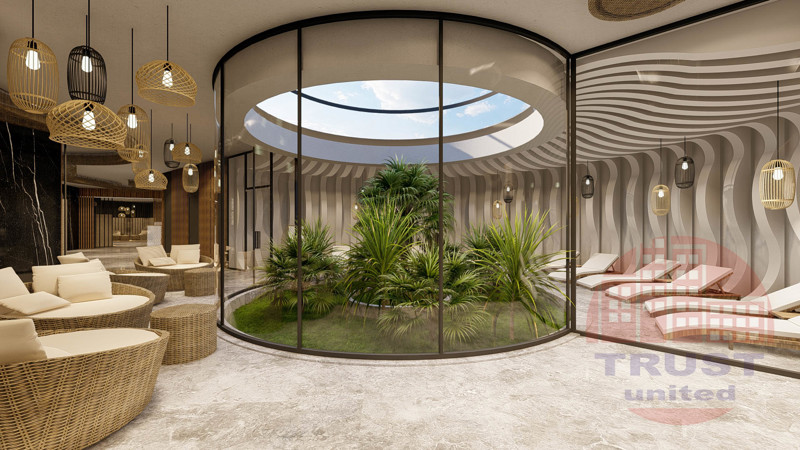 Luxury apartments suitable for Turkish citizenship in in Altintash, Antalya