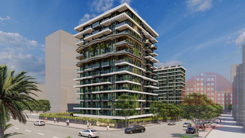 Exclusive seafront residential complex in Mahmutlar, Alanya