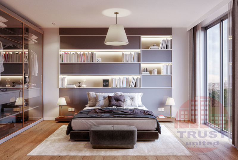 Premium apartments in minimalistic residential complex in Basin Ekspres, Istanbul