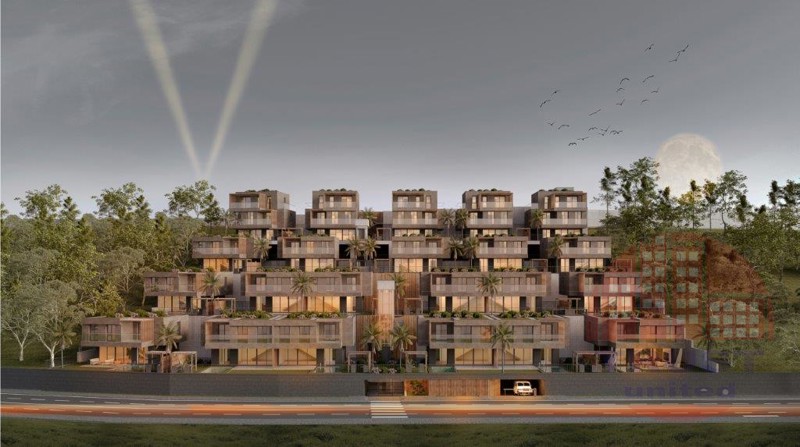 Exclusive villas close to the beach with Turkish citizenship eligibility in Konakli, Alanya