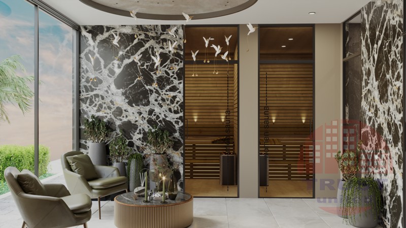 Stylish apartments in a luxurious residential complex in Oba