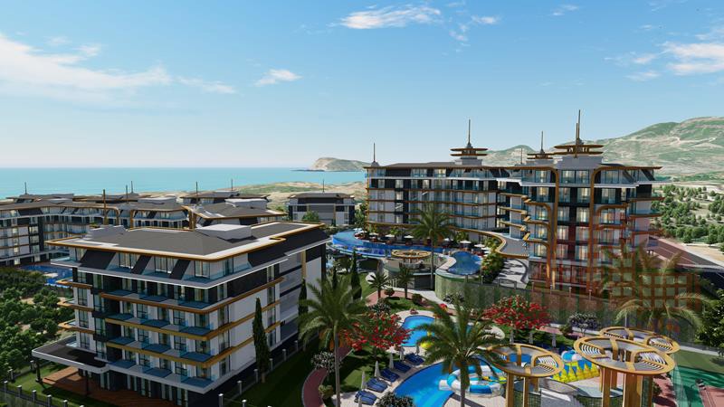Premium unique residential complex in Kestel, Alanya