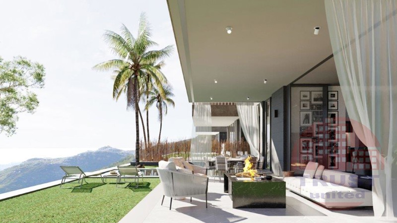 Exclusive villas close to the beach with Turkish citizenship eligibility in Konakli, Alanya