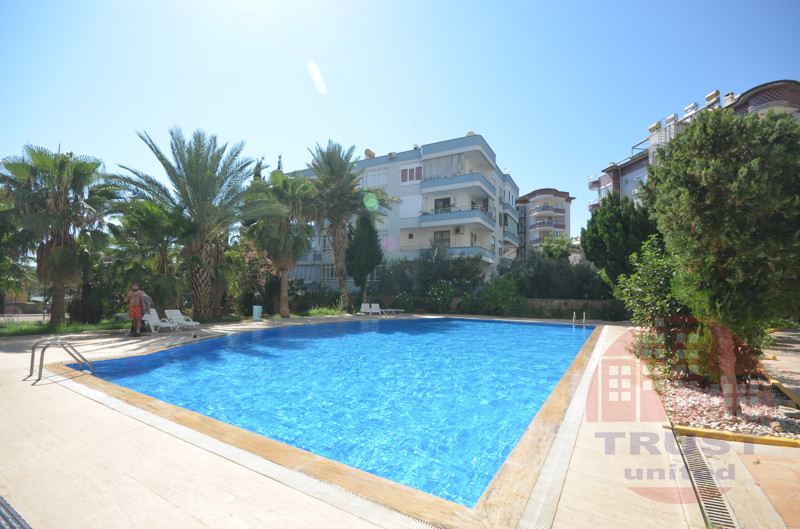 Spacious 2+1 furnished apartment in premium Tosmur complex, Alanya