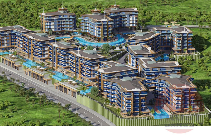 Premium unique residential complex in Kestel, Alanya