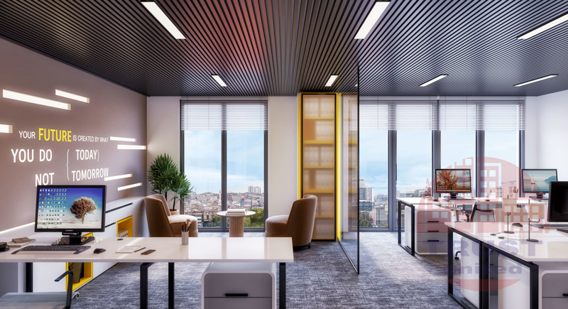 Premium apartments in minimalistic residential complex in Basin Ekspres, Istanbul