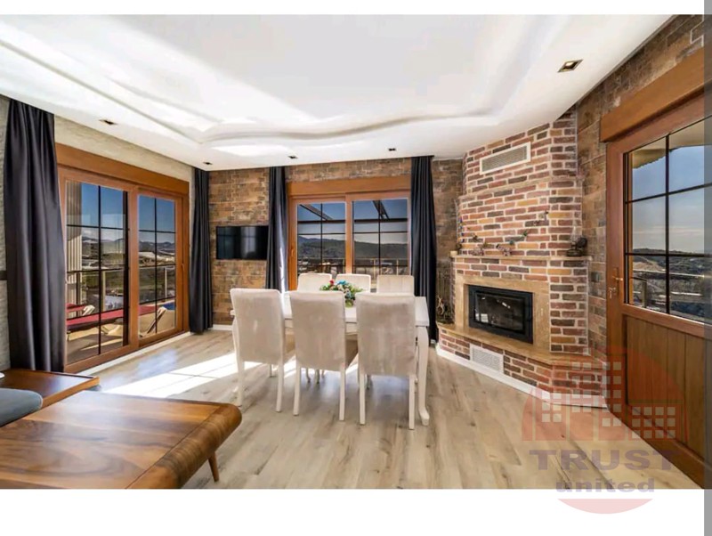 Luxury 4+1 villa in Yeşilöz area of Alanya