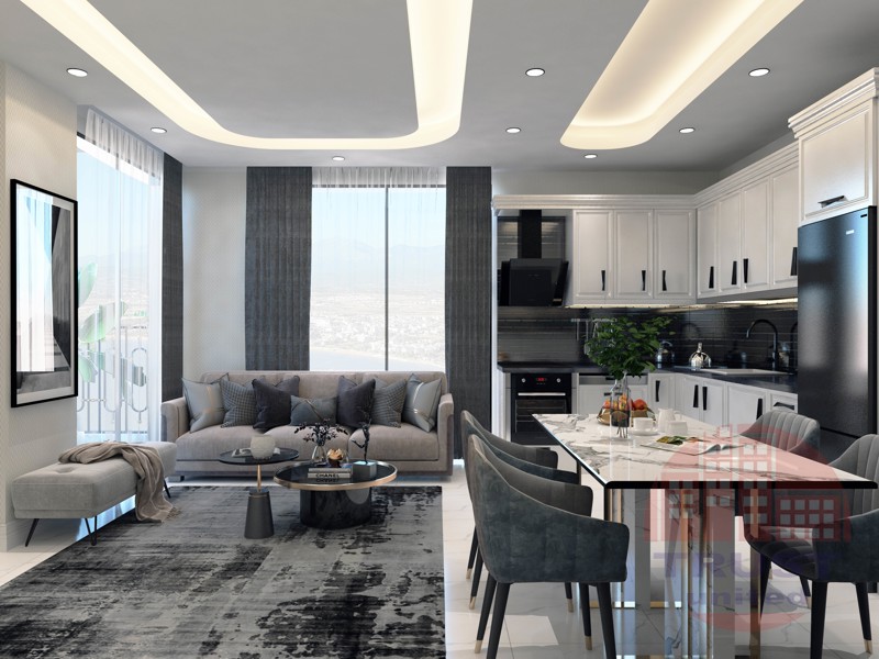Mediterranean paradise awaits in these luxury apartments in Demirtash, Alanya.