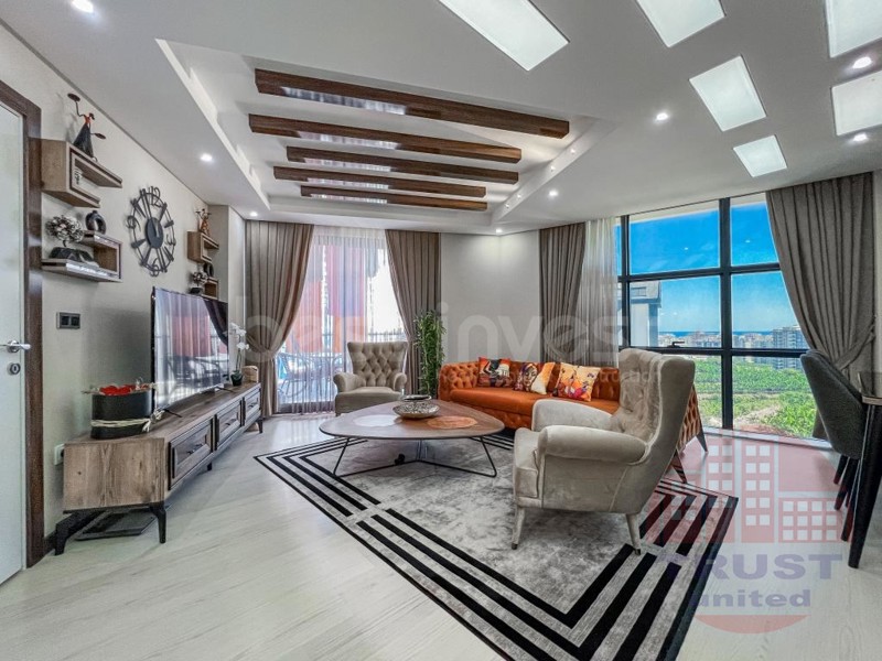 Ultra-luxurious 2+1 apartment at Liberty Deluxe residential complex in Mahmutlar