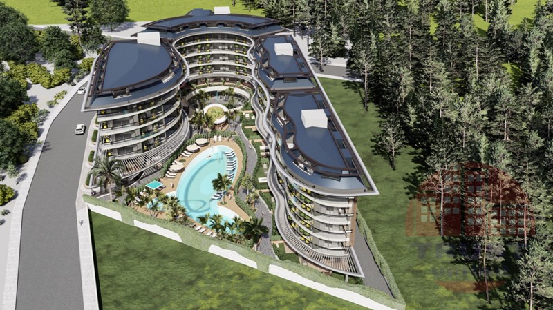 Magnificent residential complex in a few steps from the beach in Oba