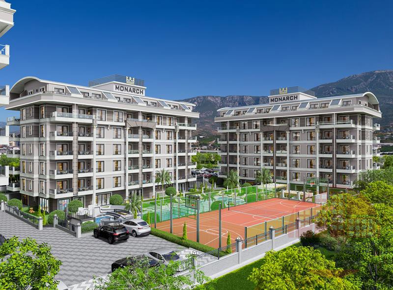 Stylish and high-quality residence in Kargicak, Alanya