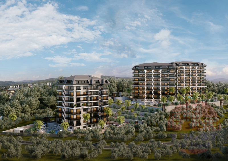 Five-star resort style residential complex in Avsallar