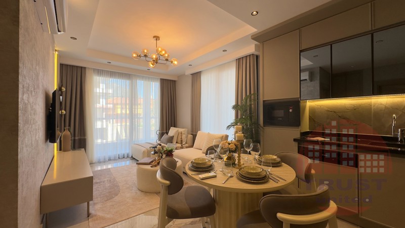 Stylish apartments in a luxurious residential complex in Oba