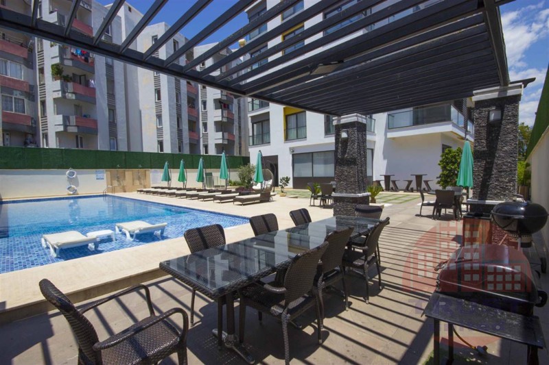 Luxury residential complex in a few meters from the beach in Oba, Alanya