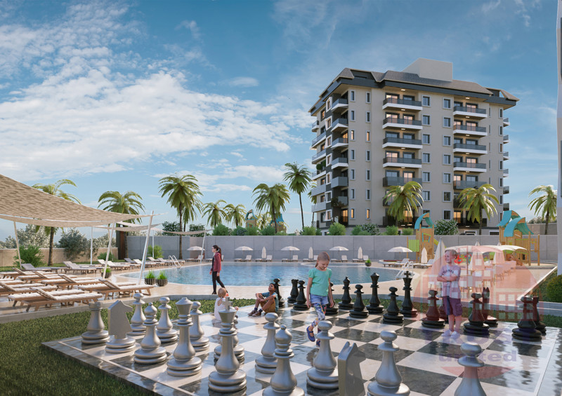 Five-star resort style residential complex in Avsallar