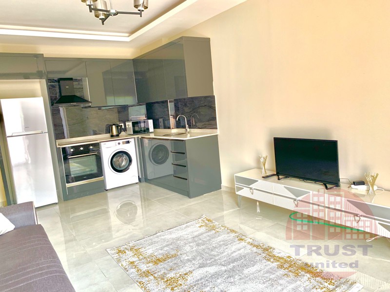 Brand new 1+1 furnished apartment in Mahmutlar
