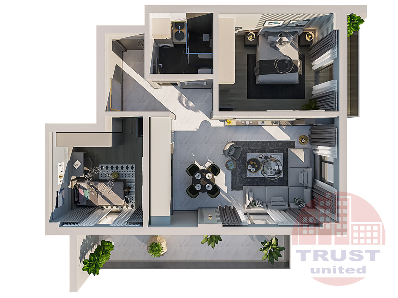 Modern project in university district of Alanya, Kestel