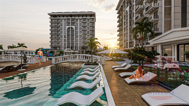 Mediterranean paradise awaits in these luxury apartments in Demirtash, Alanya.